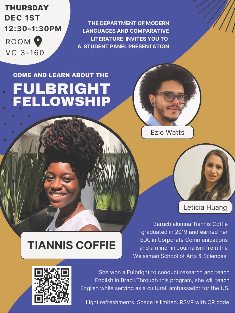 CUNY Fulbright Event Flyer