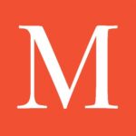 Macaulay Honors College M - white on orange