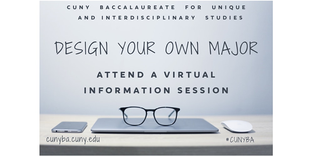 CUNY BA Virtual Information Session flyer